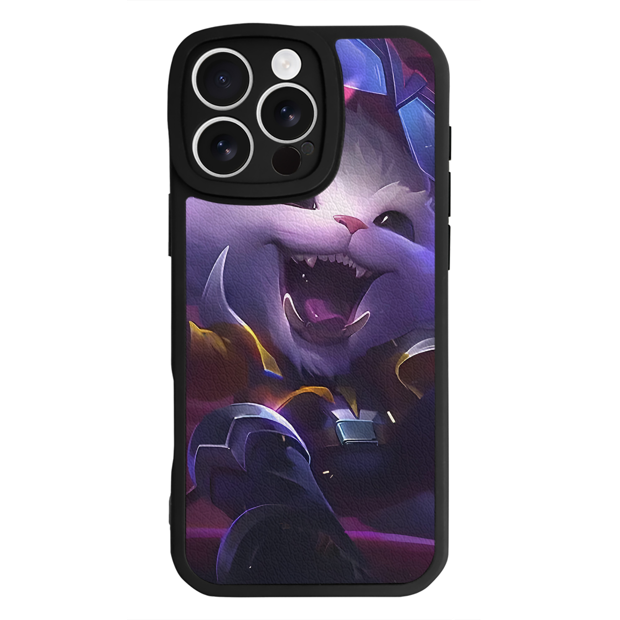 リーグ・オブ・レジェンド League of Legends LOL 【iPhone 16シリーズ対応】シリコンスマホケース（レザー調） 材質：シリコン
